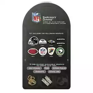 KIT DE DINKS ENCOGIDOS BALTIMORE RAVENS LLAVEROS PASADORES IMANES CREMALLERAS - Imagen 1 de 1