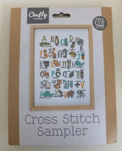 Alphabet Sampler a Counted Cross Stitch Kit by Crafty Things - Picture 1 of 3