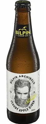 Bilpin Cider Co. Archibald Cloudy Apple Cider 330ml Bottle Case Of 24 • 54.43$