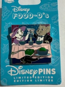 Disney 2023 Food-D's Miss Bianca & Bernard Rescuers Down Under LE 5000 Pin (B) - Picture 1 of 1