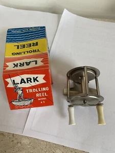 Vintage Lark X2 Fish Trolling Reel, Keystone Click Control, New in Original Box - Picture 1 of 7