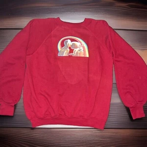 Original vintage ET Movie 1980s Promo Sweatshirt Red - Picture 1 of 6