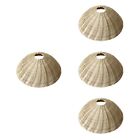  4 Pack Light Covers for Ceiling Lights Rattan Chandelier Lampshade