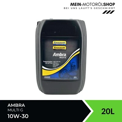 Aceite de transmisión Ambra Multi G 10W-30 maquinaria agrícola 20 litros - Imagen 1 de 4