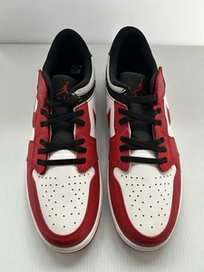 NIKE AIR JORDAN 1 LOW FLYEASE GIMNASIO ROJO BLANCO NEGRO Zapatos Para Hombre Talla 14 DM1206-163 - Imagen 1 de 6