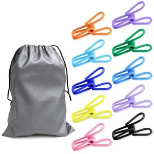 Chip Clips 60 Packs Utility 2 Inch - Metal Clip for Food Bag, PVC Coated Pins... - Picture 1 of 7