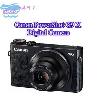 Canon PowerShot G9 X Digital Camera 20.2 MP 3X Optical Zoom Built-in Wi-Fi Black - Picture 1 of 7