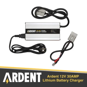 Ardent 12V 30AMP Lithium Battery Charger with Anderson Plug - Picture 1 of 3