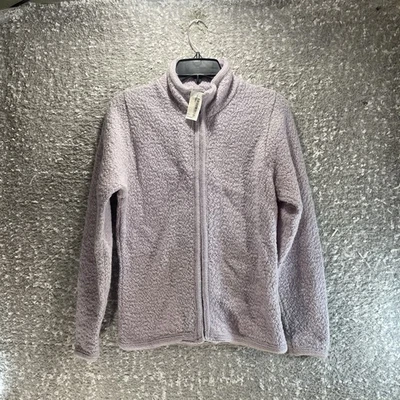 L.L. Suéter Bean Mujer Lana Cremallera Completa Púrpura Pequeño Hecho en EE. UU. De Colección Nuevo con Etiquetas Foto 1 de 4