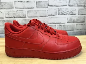 Nike Air Force 1 Tripple Red 2017 Mens Size 11 - Picture 1 of 24
