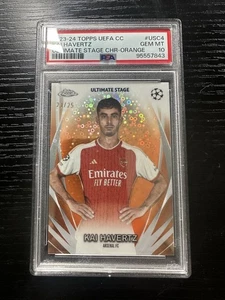 2023-24 TOPPS UEFA CC NARANJA #USC4 KAI HAVERTZ 23/25 PSA 10 - Imagen 1 de 2