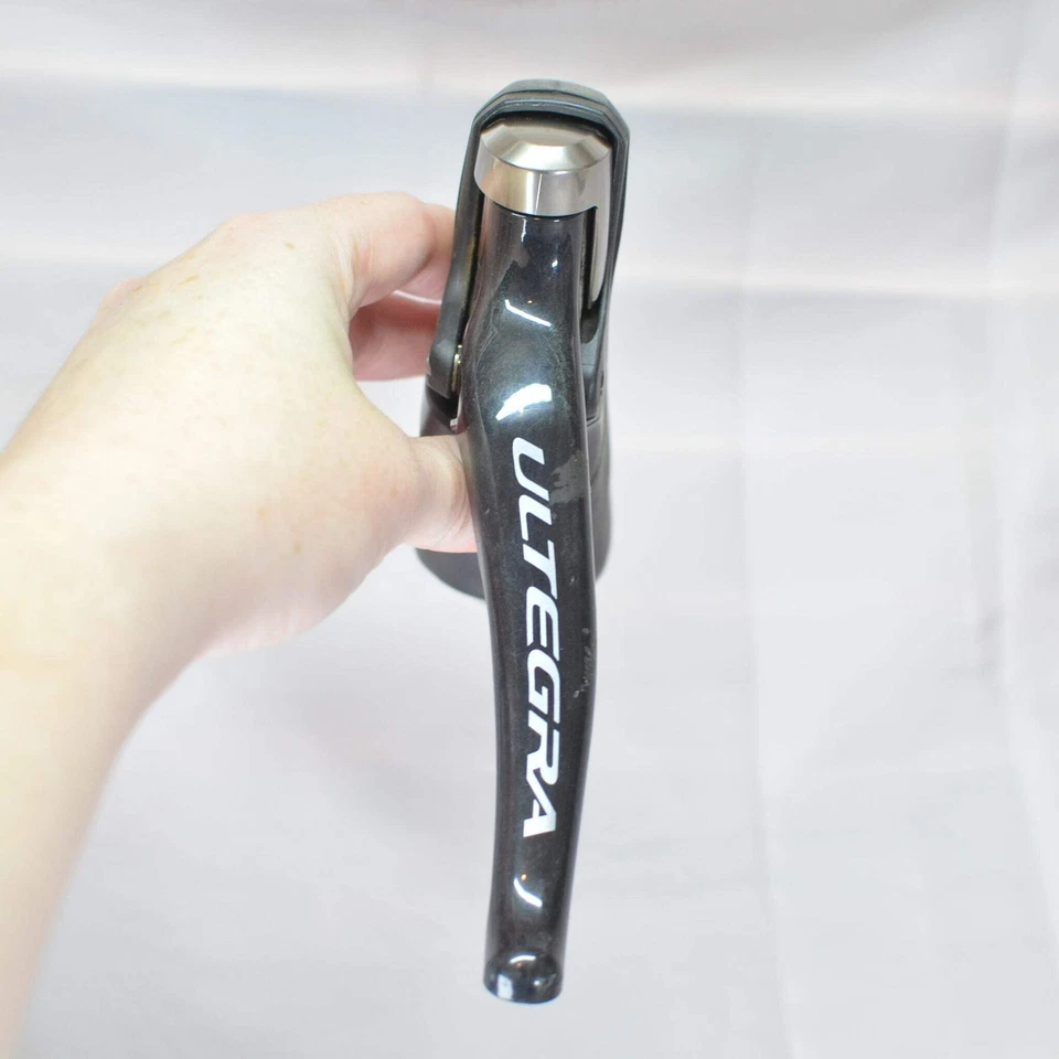 Shimano Ultegra 6800 ST-6800 LEFT/FRONT 2x Double STI Shifter, 8/10 VG - Image 1 of 4