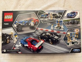 LEGO SPEED CHAMPIONS: 2016 Ford GT & 1966 Ford GT40 (75881) New & Sealed!