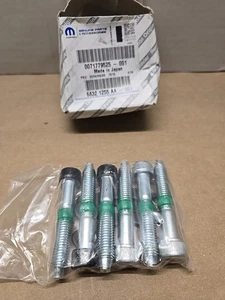 NEW GENUINE ALFA ROMEO GIULIA Mopar Rear Drive Shaft Bolt Kit 6x 68321255 #693 - Bild 1 von 4