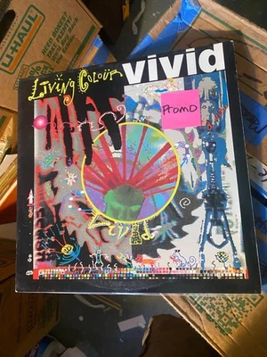 Living Colour *Vivid *LP record *NM/VG+ *PROMO *NM/VG+ *1988 *Epic * BFE 44099 - Image 1 of 4