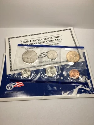 2002 P United States Uncirculated 6 Coin Mint Set - (UNC) - MS02P1 - Image 1 of 3