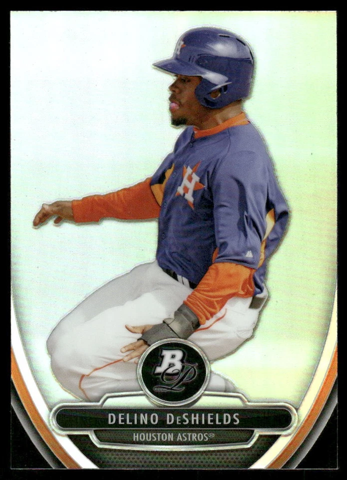 2013 Bowman Platinum #BPP66 Delino DeShields Prospects - Image 1 of 2