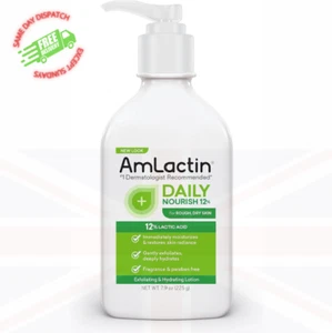 AmLactin Daily Moisturizing Body Lotion, Instantly Hydrates, 7.9 oz ORIGINAL - Picture 1 of 24