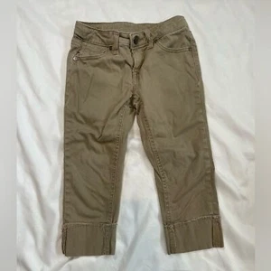 Girls V Gold size 8 khaki pants - Picture 1 of 6