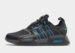 Authentisch Adidas Originals NMD R1 V3® (Herren UK 8,5, 9, 9,5 & 11) schwarz/blau - Bild 1 von 10