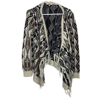 Cárdigan Ya Los Angeles Western Flecos | Suéter Tejido Brillante y Azul Marino Foto 1 de 4