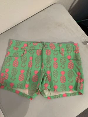NWT Total Girl Girls Shorts Sz 14 Lime/Pink Retail: $28 (MW-198 (x2)) - Image 1 of 4