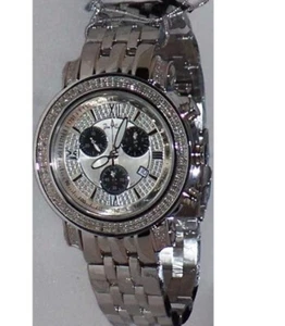 New Authentic Mens Joe Rodeo Tyler Jty5 St.steel 2.00 ct.aprx.Diamond Watch - Picture 1 of 2