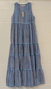 RO'S GARDEN NWT SLEEVELESS TIERED MAXI DRESS SIZE M - Picture 1 of 8