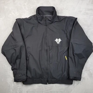 Zero Restriction Golf Jacket Men Medium GoreTex Zip Rain Coat Removable Sleeve - Picture 1 of 8