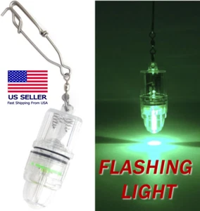 Deep Drop LED fishing light, GREEN - FREE shipping from USA - Picture 1 of 3