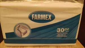 Farmex traverse assorbenti monouso - formato rimboccabile da 80 x 180 cm - 30 pz - Foto 1 di 1