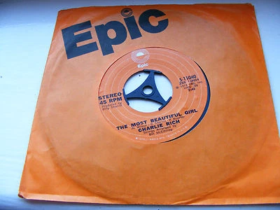 Charlie  Rich  The  Most  Beautiful  Girl / I  Feel Like Going Home  USA  Import - Image 1 of 3