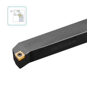 SSKCR 12~25MM,Shank External Lathe Turning Tool Holder for SCMT09T3/1204 Insert - Picture 1 of 7