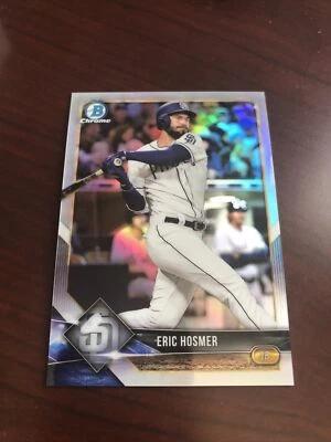 2018 Bowman Chrome Refractors #82 Eric Hosmer /499 *Mint* Qty - Image 1 of 2