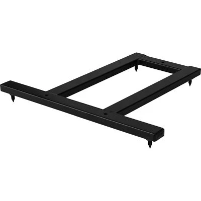 Dayton Audio OS-2HD - Base diffusori in acciaio nero completa di punte - 2 pezzi