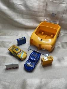DISNEY PIXAR CARS FABULOUS LIGHTNING MCQUEEN & CRUZ RAMIREZ LAUNCHER PLAYSET - Picture 1 of 5
