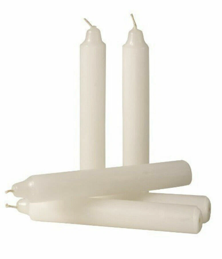 LUMINESSENCE 12 Emergency Candles Long Burn Power Outages, Camping, Survival, Prayer Candles