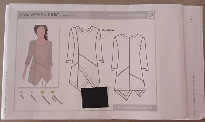Style Arc Lani Woven Top Uncut Sewing Pattern Size 10 - Image 1 of 3