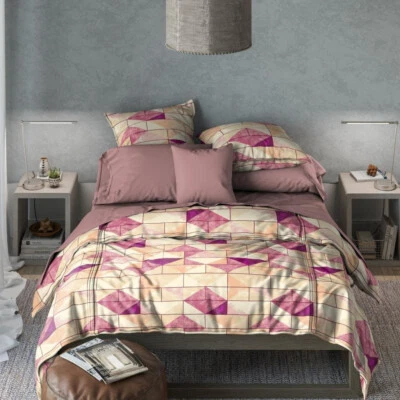 Bed Sheets 210 TC Luxury Ultra Soft Microfiber Bed Sheet With 2 Pillow Case Set - Image 1 of 4