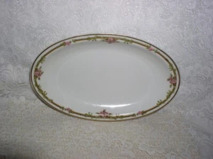 Tazón de servir Theodore Haviland Limoges France Schleiger 618 oro rosa delicioso - Imagen 1 de 4
