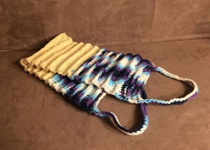 Back Scrubber Large Soft Yarn Handmade Crotchet Washcloths - Picture 1 of 8