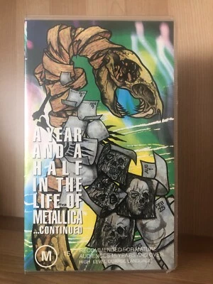 A YEAR AND A HALF IN THE LIFE OF METALLICA ~ PART 2 ~ AS NEW PAL VHS VIDEO - Image 1 of 3