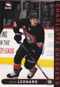2024-25 Charlotte Checkers John Leonard AHL Panthers UMass-Amherst - Picture 1 of 1