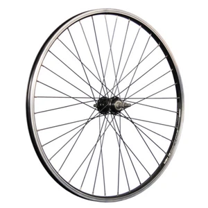 Laufrad 26 Zoll Fahrrad Hinterrad Hohlkammer Felge Schraubkranz Nabe 5-9 schwarz - Bild 1 von 9