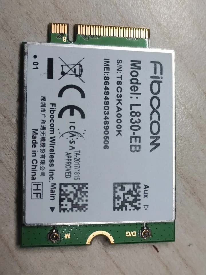 Fibocom L830-EB Modulo 4G LTE - Immagine 1 di 1