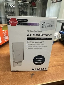 Netgear AC1900 Dual Band Mesh Wi-Fi Range Extender Essential Edition - (EX6400) - Picture 1 of 2