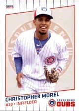 Christopher Morel 2019 South Bend Cubs Rookie Card Chicago Cubs RC