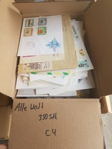Fossa dei ritrovamenti 350 FDCS lettere primo giorno lettere ricevute tutto il mondo C4 - Foto 1 di 5