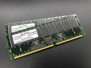 1GB Kit - 2x 512MB DDR PC1600R CL2 ECC Memory RAM Module - Picture 1 of 1