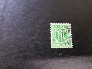 BIZONE AMERIKANISCHER DRUCK NR 3 z DD (DOPPELDRUCK) GESTEMPELT (450,00) - Bild 1 von 1